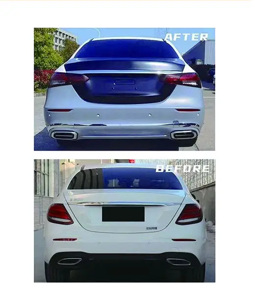 Kit carrocería AMG E63 Clase E W213 2018-2024 faldones alerón - imagen 4