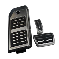 Pedales deportivos de acero inoxidable para Audi Q7, SQ7 y Q8