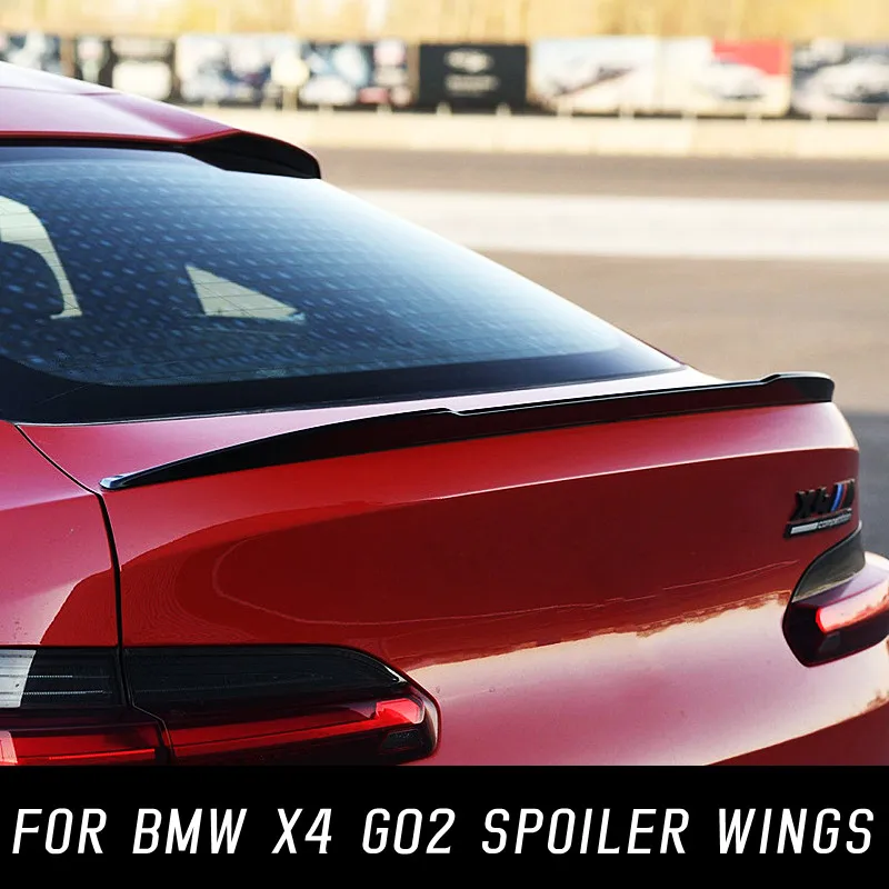 Alerón trasero negro efecto carbono BMW X4 G02 M Performance