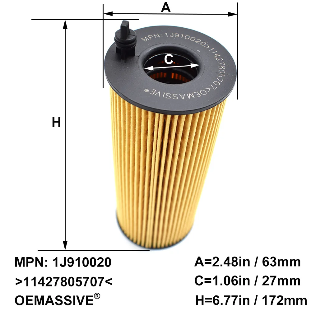 Filtro de aceite BMW 11427805707 – Serie 1, 3, 5, X1, X3 2.0d 3.0d - imagen 3