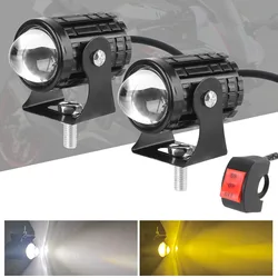Faro LED antiniebla impermeable para coche y motocicleta, trabajo