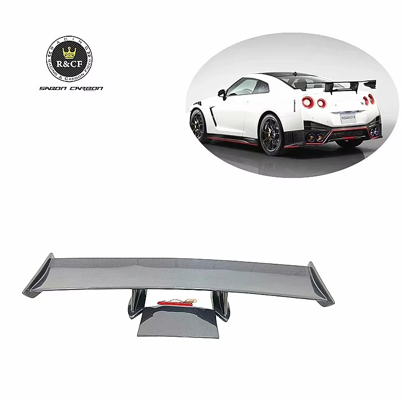 Alerón trasero GT NSM de fibra de carbono para Nissan GT-R R35