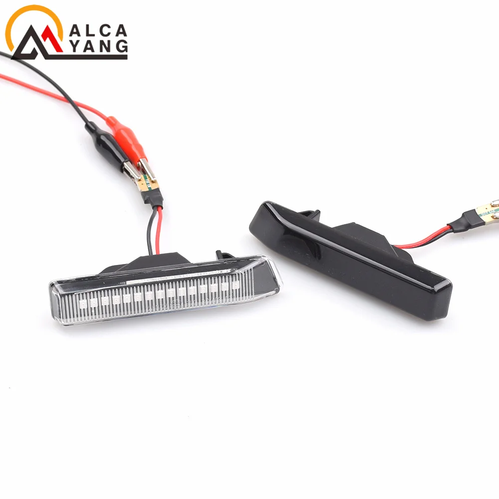 Detalle del indicador lateral LED para BMW E36 y X5 E53
