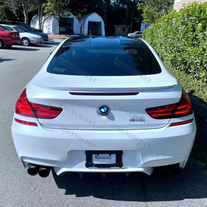 Spoiler trasero carbono divisor negro BMW M6 F12 F13 2011-2018 - imagen 2