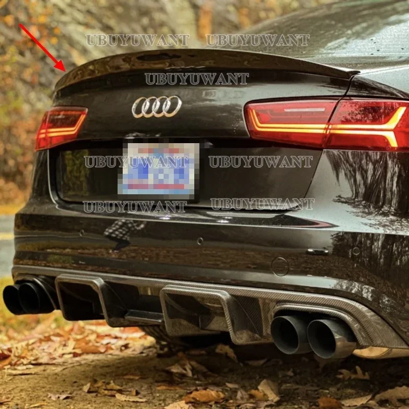 Ala maletero fibra carbono HK Audi A6 C7 (2012-2018) - imagen 4