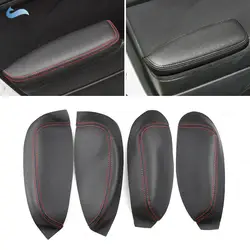 Fundas de piel para reposabrazos de puerta Kia K3