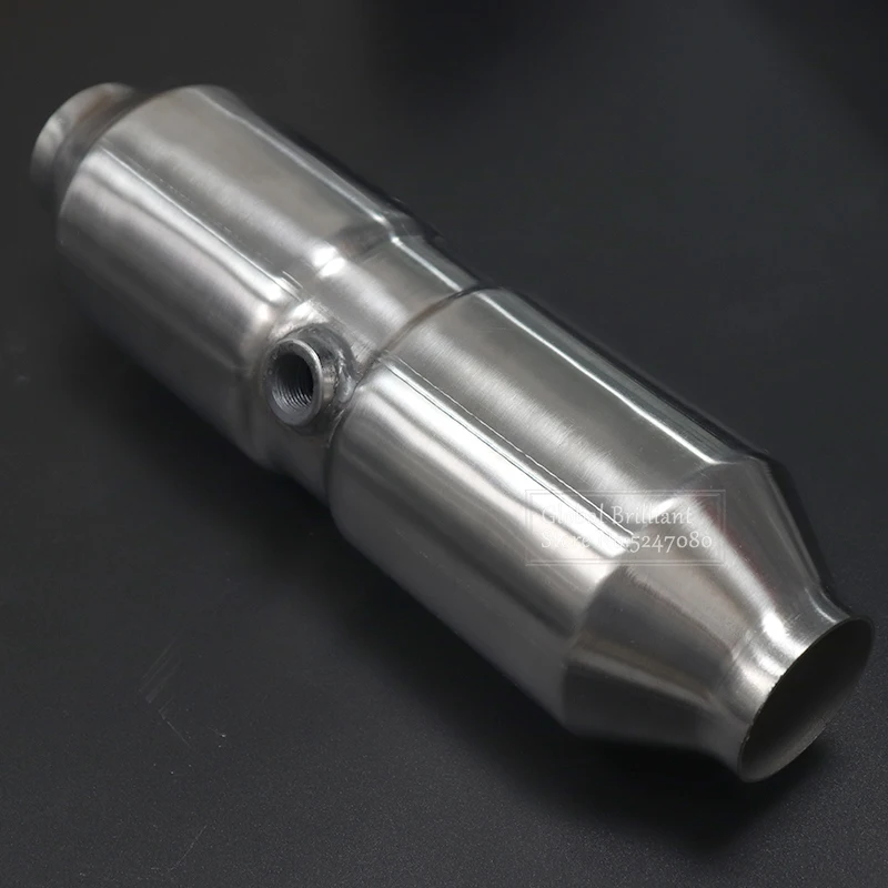Universal 355MM * 99,15MM convertidor catalítico de coche de carreras de alto flujo catalizador de escape EURO 5 sustrato de acero inoxidable núcleo cerámico - imagen 2