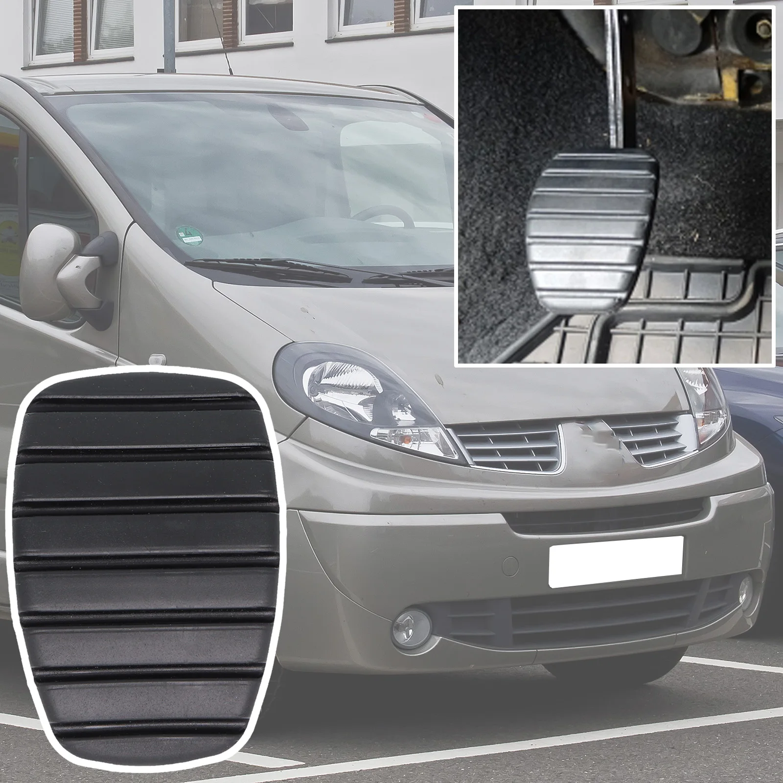 Goma pedal embrague/freno para Nissan Primastar y Renault Trafic