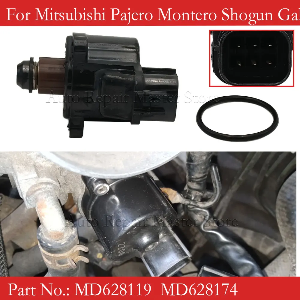 1450A132 Válvula de control de ralentí para Mitsubishi Outlander - imagen 2