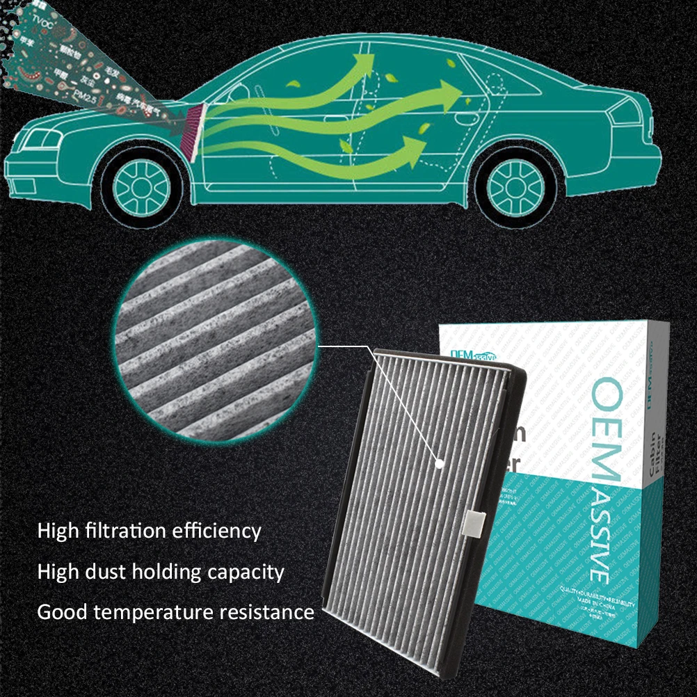 Filtro de cabina carbón activado para Buick LaCrosse, Regal y Impala - imagen 3