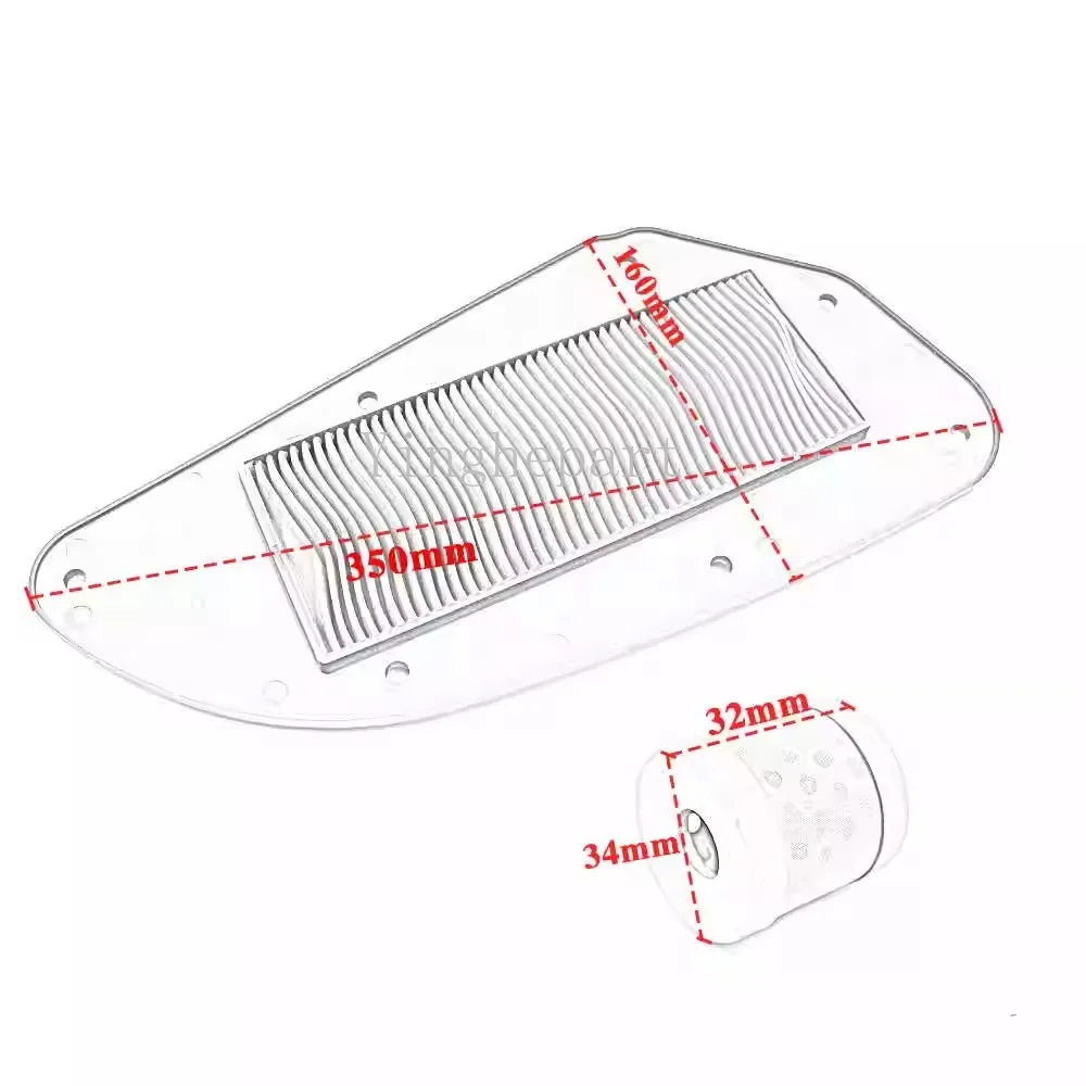 Filtros de aceite y aire ARRIC para Chinf318 LK300T - imagen 4
