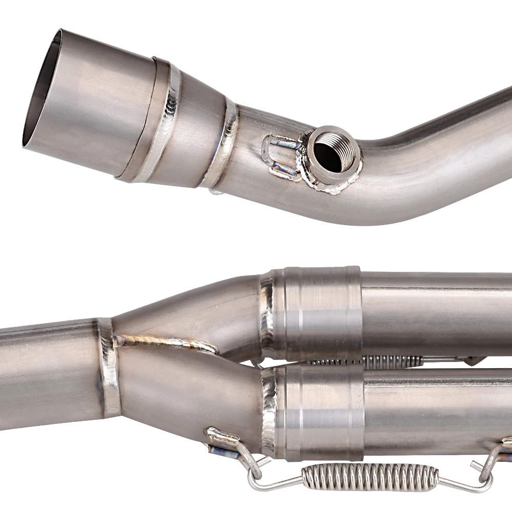 Tubo de enlace de tubo medio de escape de motocicleta para T-MAX Tmax 350 500 530 T-MAX 500 530 2010-2016 conectar silenciador de 51mm - imagen 5