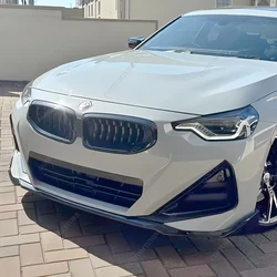 Refuerzo de splitter delantero MP negro brillante para BMW G42