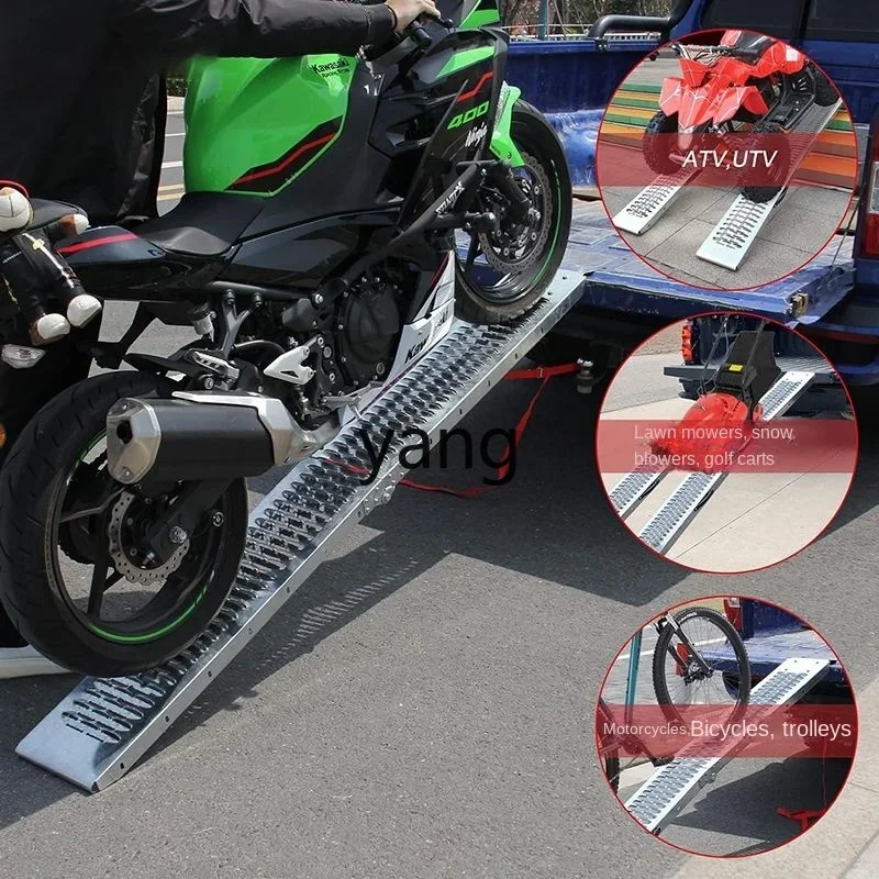 LHH Rampa de carga antideslizante para motocicletas y vehículos eléctricos - imagen 5