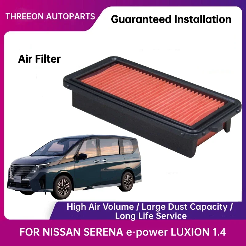 Filtro de aire THREEON Nissan Serena e-power 1.4 OEM 165465