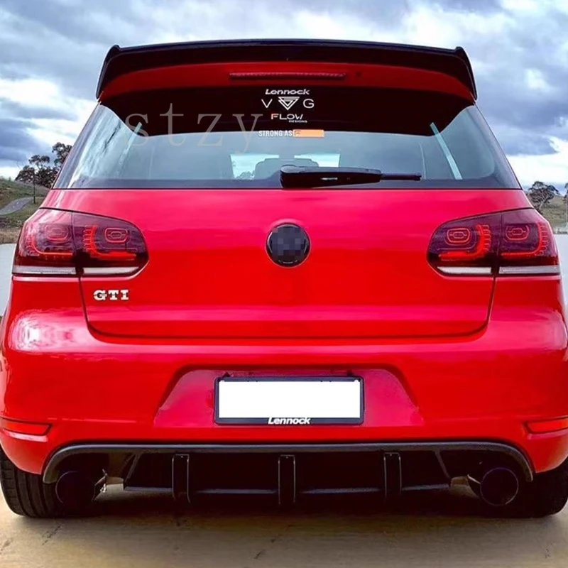 Alerón de techo spoiler ventana trasera VW Golf 6 GTI/R20 - imagen 4