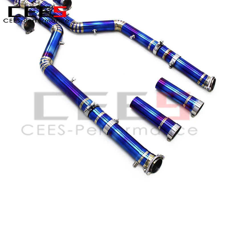 CEES Escape valvetronic catback BMW X5M X6M 4.4TT de rendimiento - imagen 5