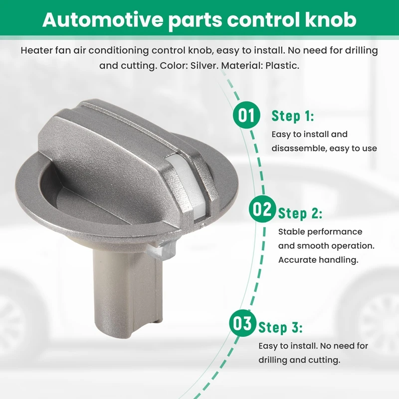 Perillas control calefactor Ford Ranger PK 2009-2011 - imagen 3