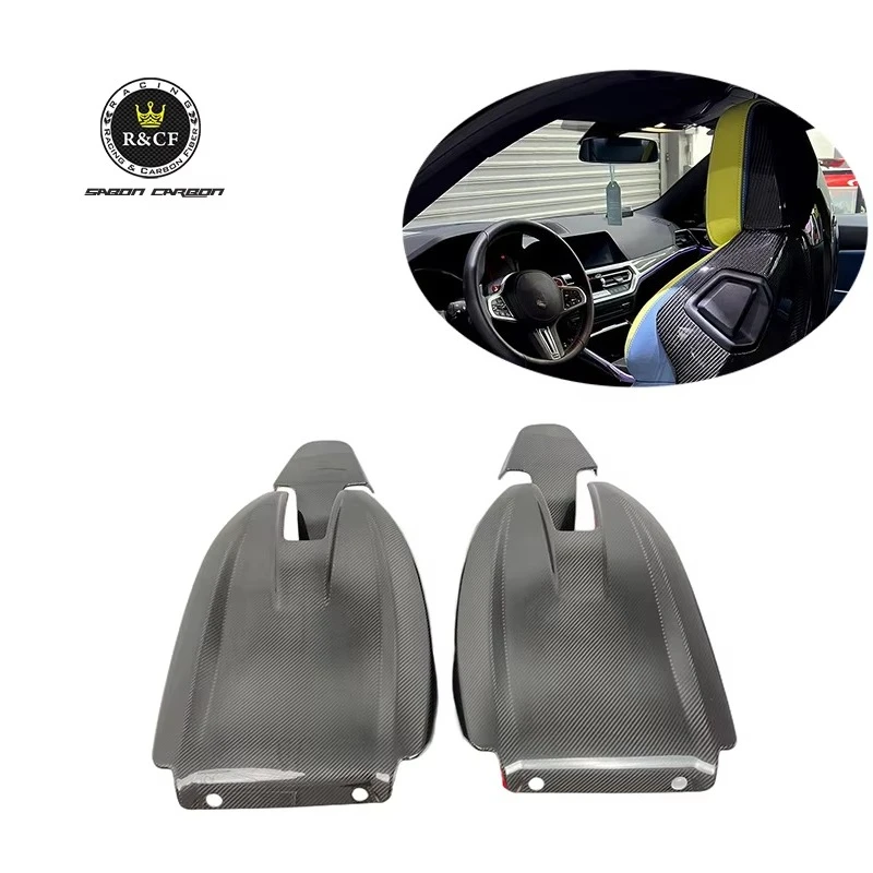 Embellecedor trasero de asiento en carbono seco BMW M3 G80/M4 G82
