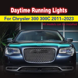 Tira LED de circulación diurna para capó – Chrysler 300C 2011-2023