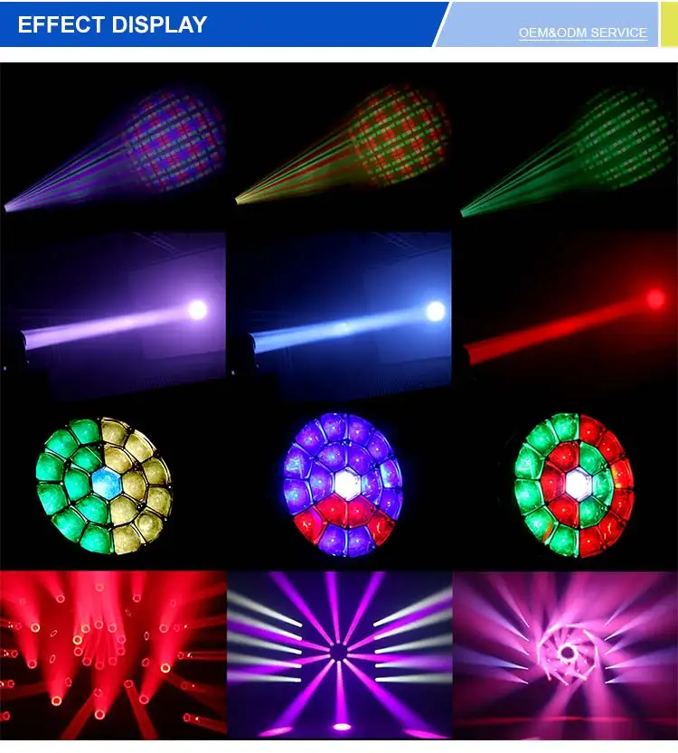 Efecto arcoíris de color