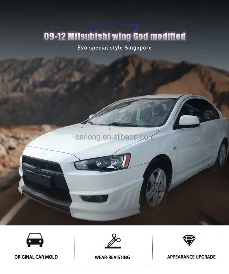 Kit de carrocería Mitsubishi Lancer EX estilo Singapur