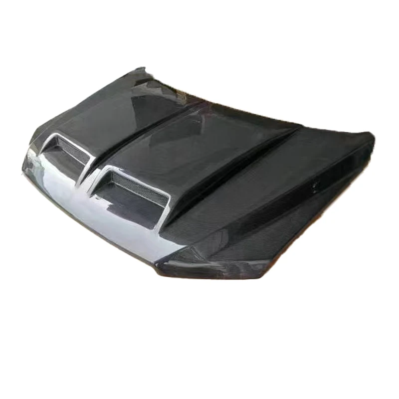 Capó de fibra de carbono Ford F150 2012 con ventilación