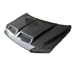 Capó de fibra de carbono Ford F150 2012 con ventilación
