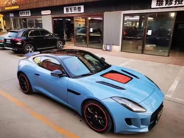 Capó fibra de carbono para Jaguar F-Type: estilo mejorado - imagen 4
