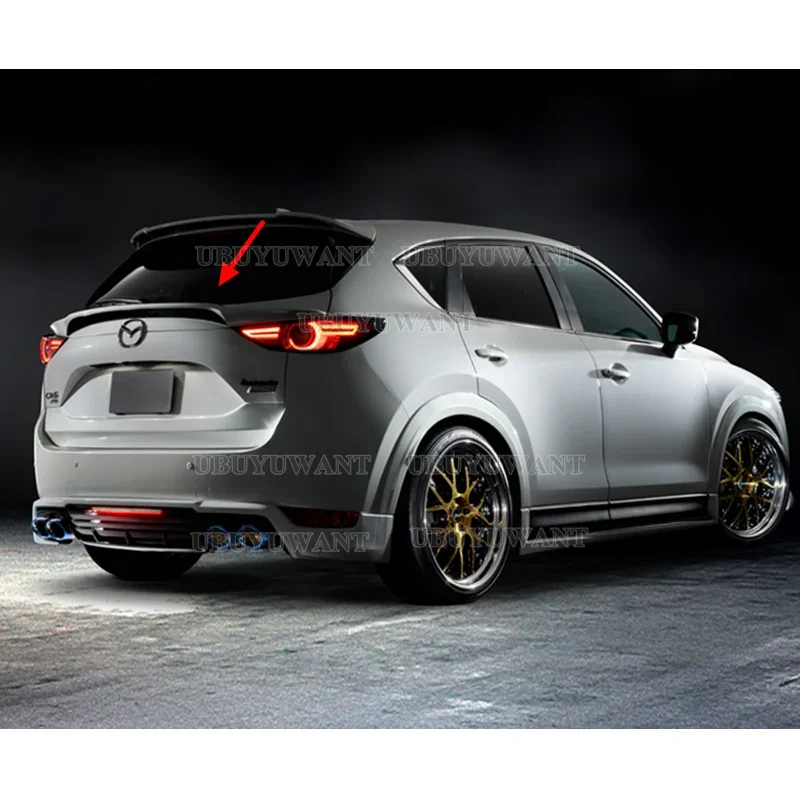 Alerón trasero Mazda CX-5 2017-2021 de fibra de carbono - imagen 2