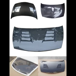 Capó de motor de fibra de carbono, capó ligero para Honda civic FD2, cubierta de motor de nuevo estilo modificado, accesorios para coche