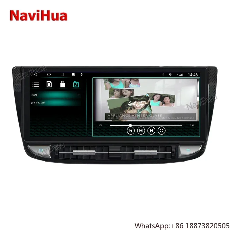 Autorradio Android Porsche Panamera pantalla táctil GPS MP5