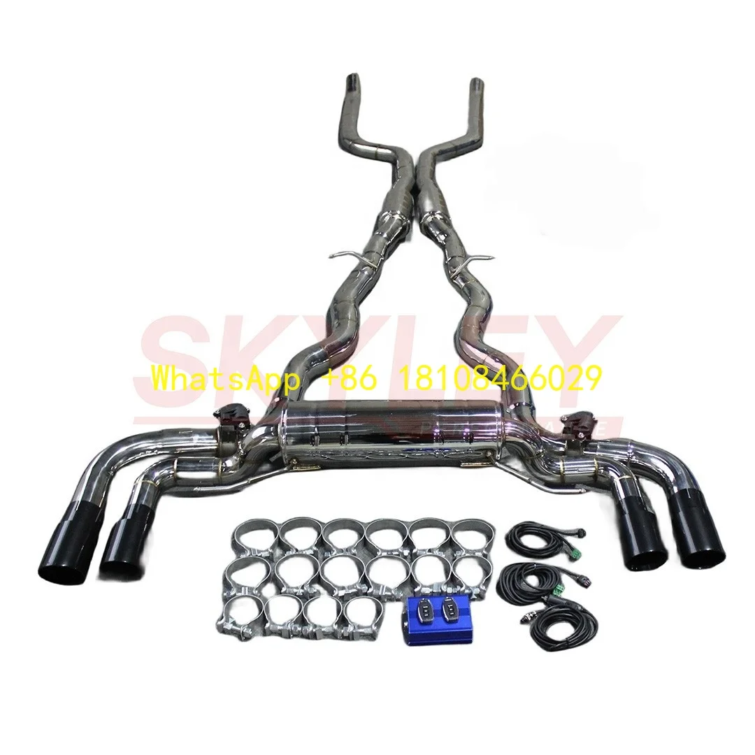 Escape Catback acero inoxidable BMW M8 F91/F92/F93 4.4T 2017-2023