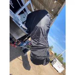 Funda impermeable 420D anti-UV para motor fueraborda hasta 15 CV
