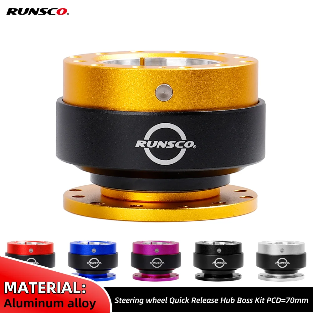 Cubo de liberación rápida Runsco PCD 70/75mm – volante drift