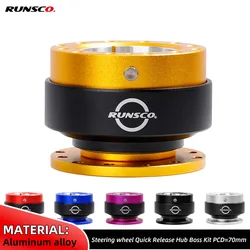 Cubo de liberación rápida Runsco PCD 70/75mm – volante drift