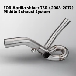 Tubo intermedio de escape inoxidable – Aprilia Shiver 750 2008-2017