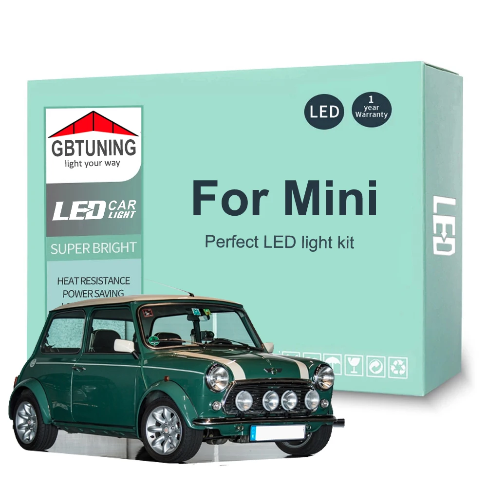 Kit bombillas LED interior y maletero Canbus Rover Mini Cooper