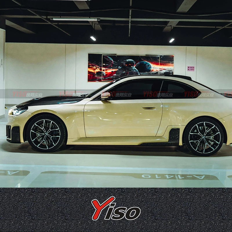 Faldones laterales de fibra de carbono BMW M2 G87 – Kit aerodinámico MP - imagen 2