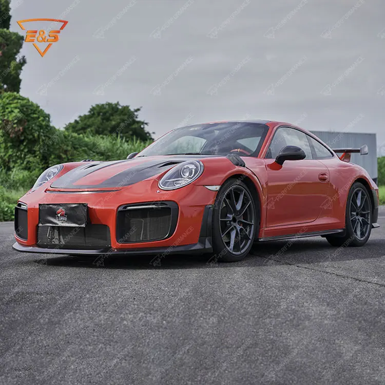Capó fibra carbono Porsche 911 – estilo sport tuning - imagen 4