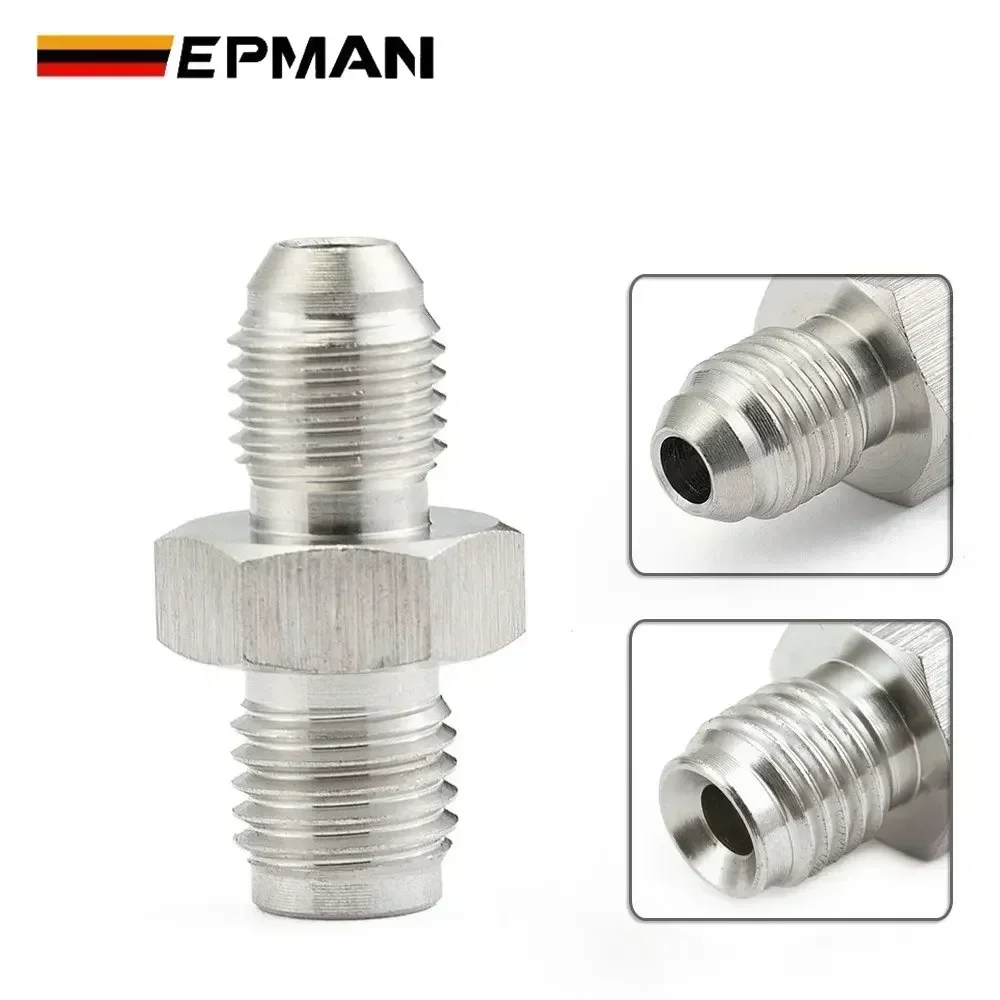 EPMAN Adaptador de aceite para turbo AN3/AN4 de acero inoxidable 304 - imagen 4