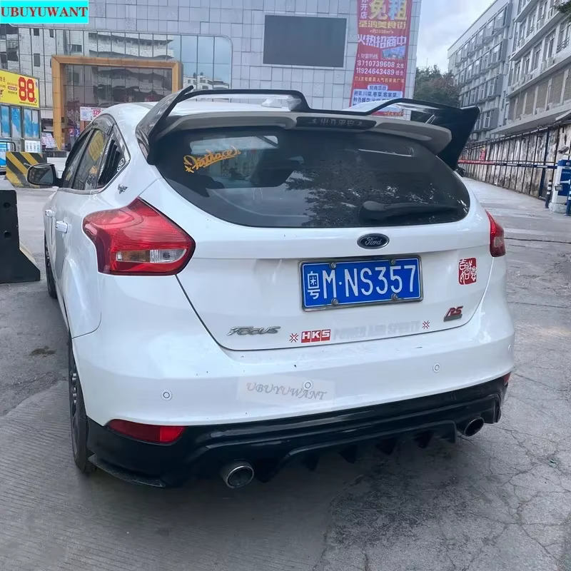 Alerón trasero UbuyUwant ABS sin pintar para Ford Focus RS 2015-2018 - imagen 2