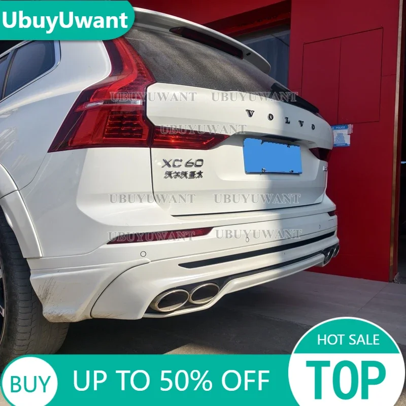 Difusor trasero carbono Volvo XC60 2018-2025 sin pintar