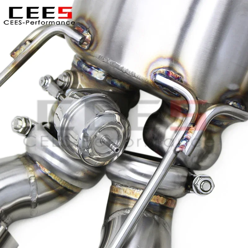 Sistema de escape catback Cees para Chevrolet Corvette C6 V8 6.2 - imagen 5