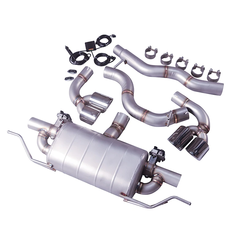 GFC escape catback de acero inoxidable para Audi TT 2.0T 4WD