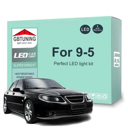 Kit bombillas LED interior Canbus Saab 9-5 YS3G 1998-2009