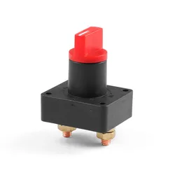 Aislador de batería para coche, camper y barco con interruptor