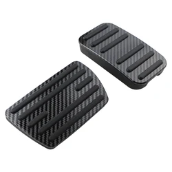 Almohadillas pedales deportivos Honda Civic 2016-2024 fibra carbono