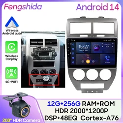 Radio multimedia GPS para Jeep Compass y Patriot 2006-2010