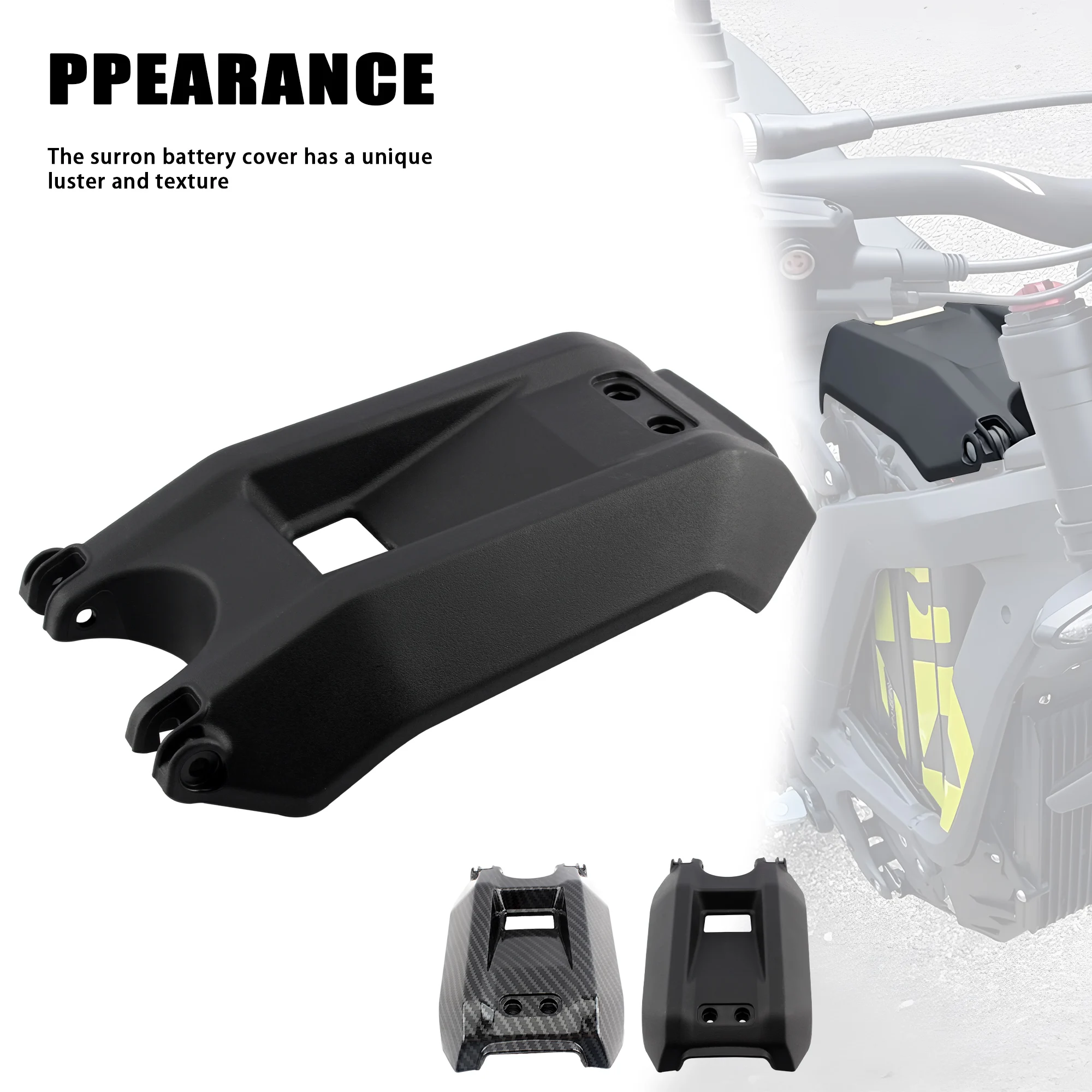 Protector de batería de carbono para Surron Light Bee S/X y Segway X260 - imagen 5